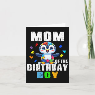 Cartão Mãe Do Garoto De Aniversário
