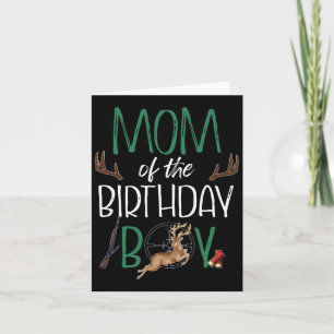 Cartão Mãe Do Garoto De Aniversário Grande Um Aniversário