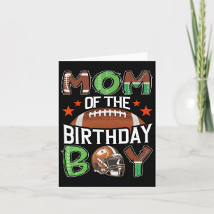Cartão Mãe Do Jogo Do Dia De Aniversário