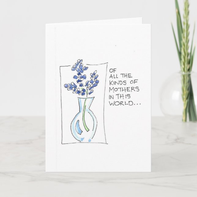 Cartão Mãe do meu Dia de as mães (Frente)