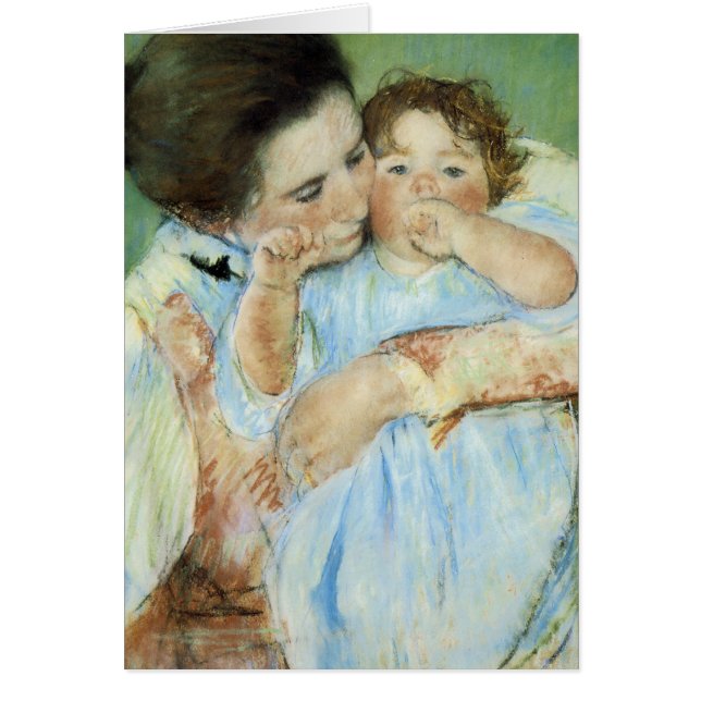 Cartão Mãe e criança (Frente)