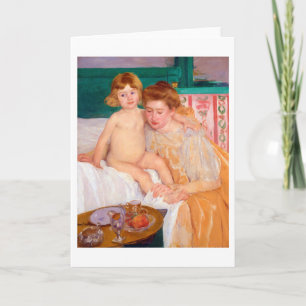 Cartão Mãe e Criança, Mary Cassatt