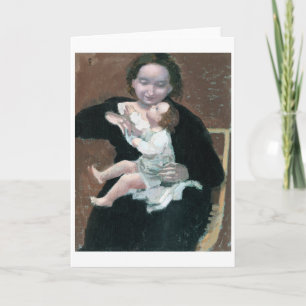 Cartão Mãe e Criança, Maurice Denis
