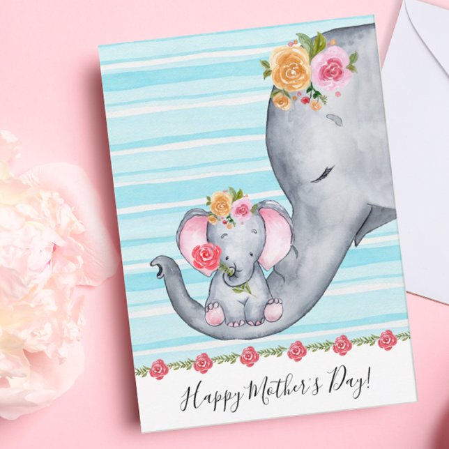 Cartão Mãe e Dia de as mães (Cute Mother's Day Card)