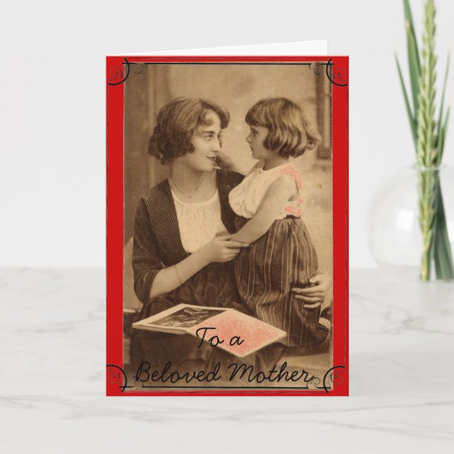 Cartão Mãe e Filha (Frente)