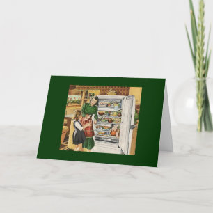 Cartão Mãe e Filha da Vintage