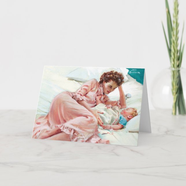 Cartão Mãe e Filho (Frente)