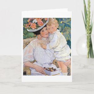 Cartão Mãe e Filho, Jessie Willcox Smith