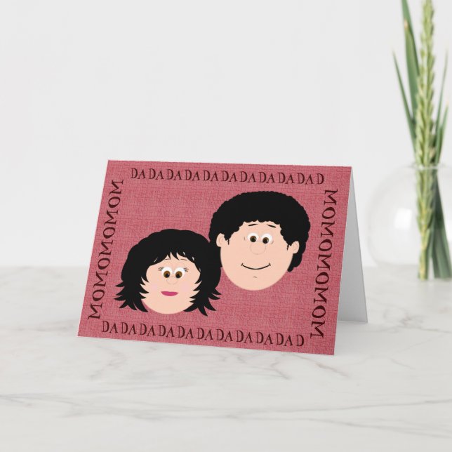 Cartão Mãe e Pai (Frente)