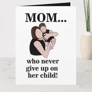 Cartão Mãe Filho Mãe Mamãe