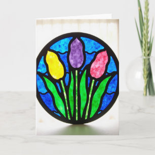 Cartão Mãe Flor Radiante