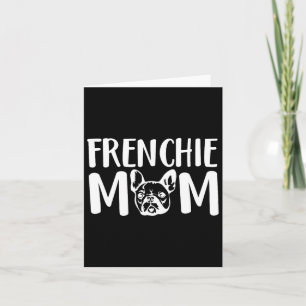 Cartão Mãe Frenchie Bulldog Francês Dono de Pet Amante de