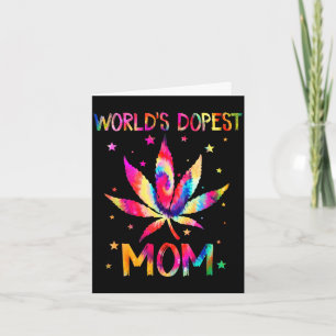 Cartão Mãe mais doida do mundo divertido dia das mães