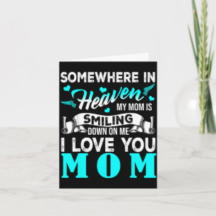 Cartão Mãe orgulhosa no céu feliz dia das mães orgulhosa