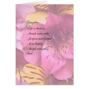 Cartão Mãe para Filha