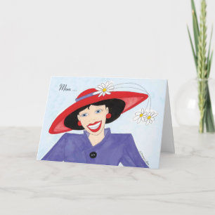 Cartão Mãe Red Hat Birthday
