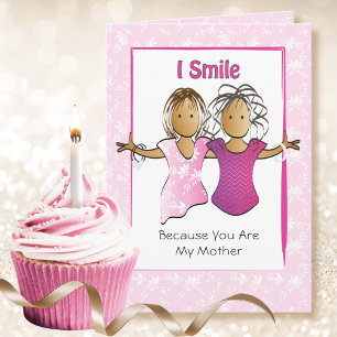 Cartão Mãe Sassy Snarky Mãe Mãe Piada Engraçada Aniversár