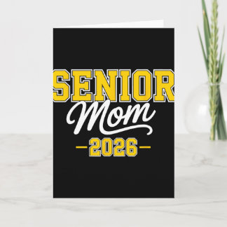 Cartão Mãe Sênior 2026 Mãe Orgulhosa Graduada Turma De 20