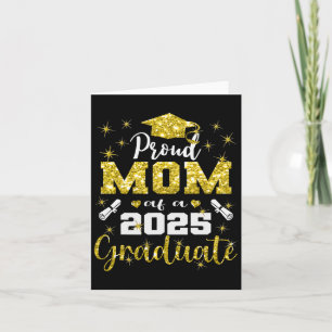 Cartão Mãe Super Orgulhosa Da Graduação Do Mais velho De
