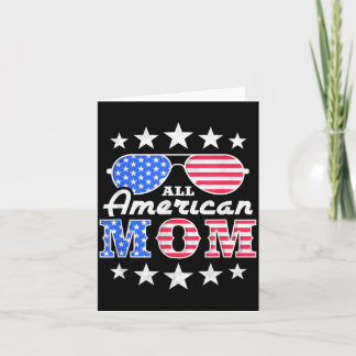 Cartão Mãe totalmente Americana Dia da Independência