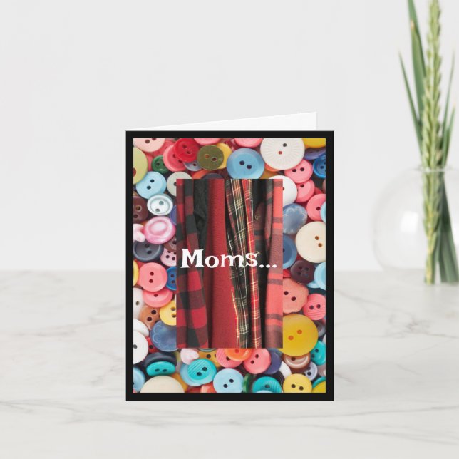 Cartão Mães a segurar tudo junto (Frente)