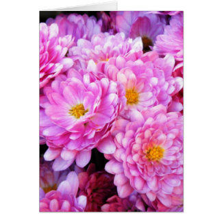 Cartão "Mães cor-de-rosa e bonito "