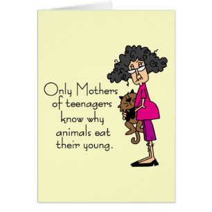 Cartão Mães de adolescentes