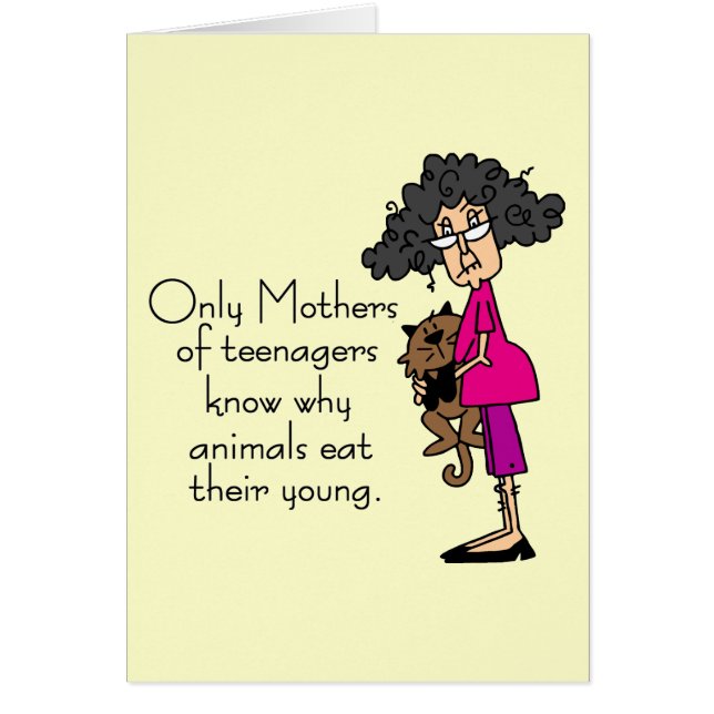 Cartão Mães de adolescentes (Frente)