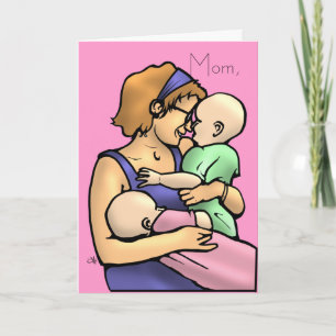 Cartão Mães, mãe,