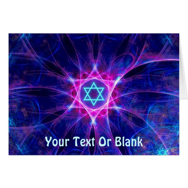 Cartão Magen Bet Fractal (Frente Horizontal)