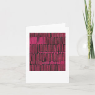 Cartão Magenta colorful abstract design