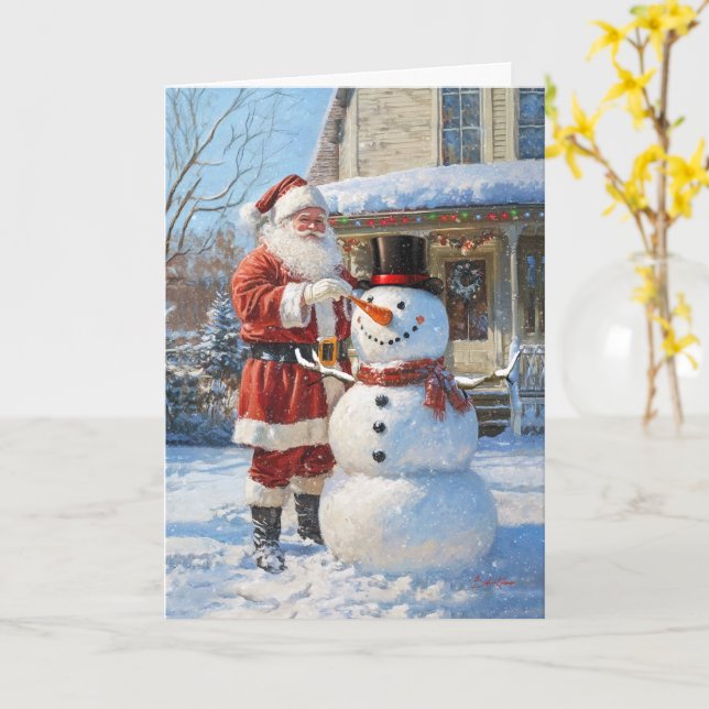 Cartão Magia de Férias no Fazer (Flor Amarela)