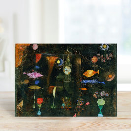 Cartão Magia de Peixes | Paul Klee