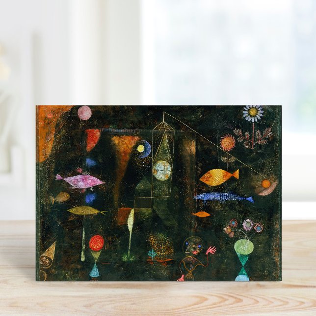 Cartão Magia de Peixes | Paul Klee (Criador carregado)