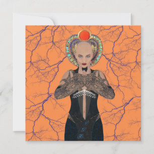 Cartão Magia Elétrica Egípcia