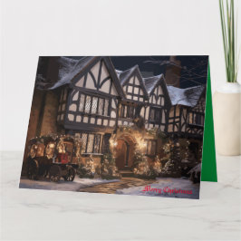 Cartão Magia Natalina Rústica