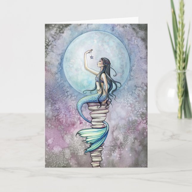 Cartão Magic Greeting Card de Molly Harrison (Frente)