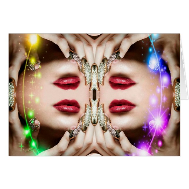 Cartão Magic Spell (Frente Horizontal)