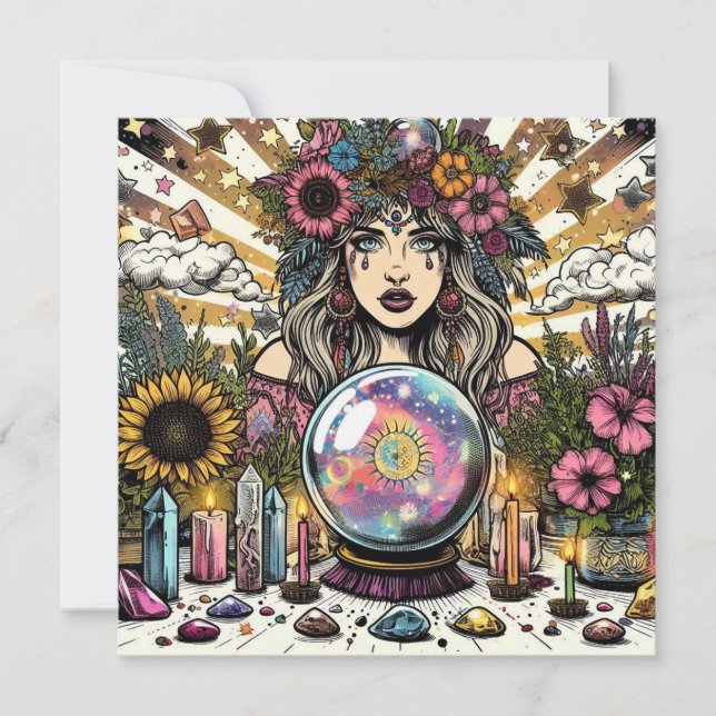 Cartão Mágica cigana (Frente)