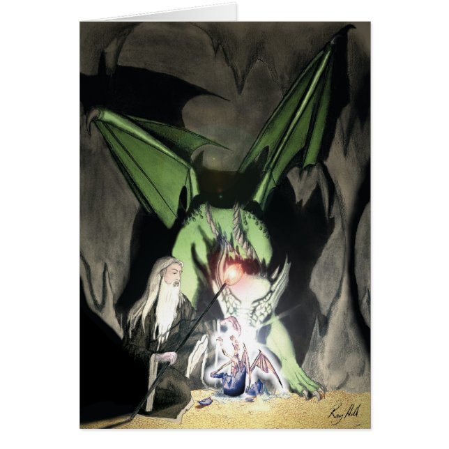 Cartão Mágica do dragão (Frente)