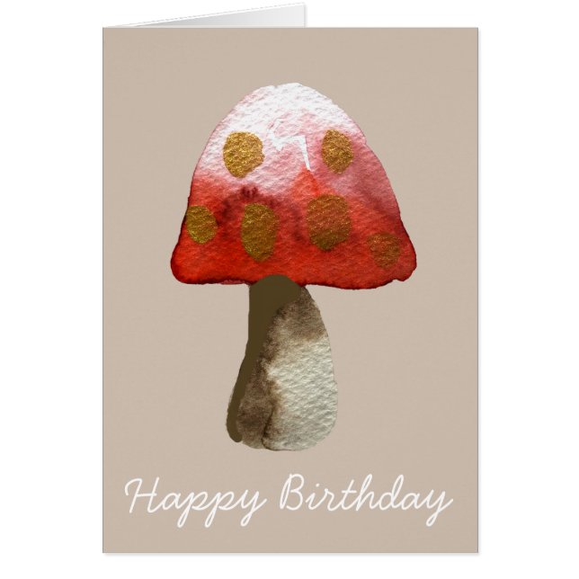 Cartão Mágica em Toadshroom vermelho (Frente)