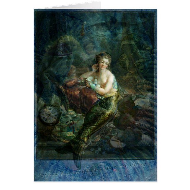 Cartão Mágica molhada (Frente)