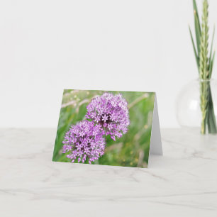 Cartão Magical Alliums Note Card