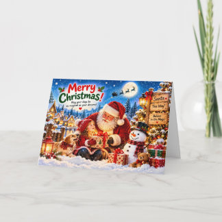 Cartão Magical Christmas Card for Kids