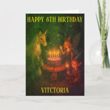 Magical Creatures Birthday Party Custom Birthday