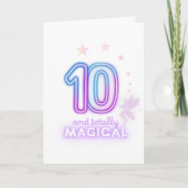 Cartão Magical Fairy Sparkle 10º