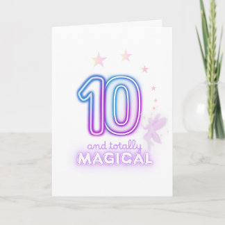 Cartão Magical Fairy Sparkle 10º