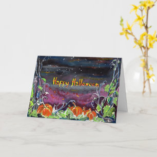 Cartão Magical Pumpkins Halloween Collection
