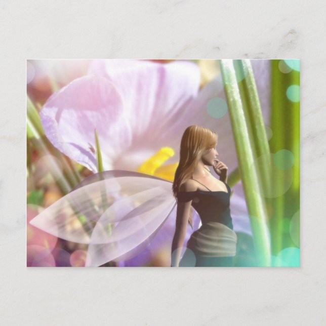 cartão mágico de fada (Frente)