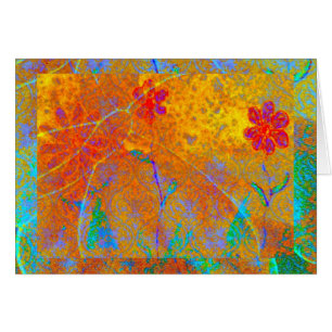 Cartão mágico do tapete